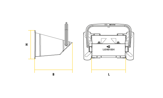 Calzos Coche Calzas De Rueda Para Remolques - Paquete De 4, Súper