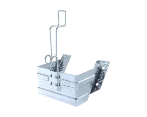 Portacalzatoia zincato a caldo