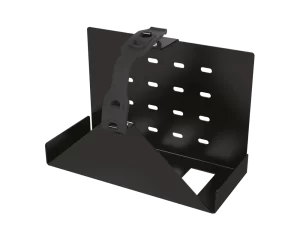 Porta calzatoia verniciato nero con molla in PVC