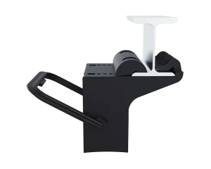 Portacalzatoia in plastica con attacco rapido chassis a 90°