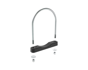 Kit di montaggio staffa tonda singola per portabocchette