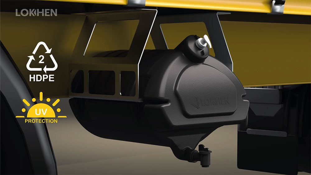Réservoir D'eau 14 Litres Pour Camion, Remorque, Camping-car - Dimensions 47x29x16 Cm, Matériau PP épais - Installation Gain De Place