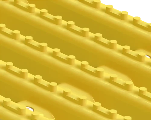Trittbrett für Van - 3-fach - gelb