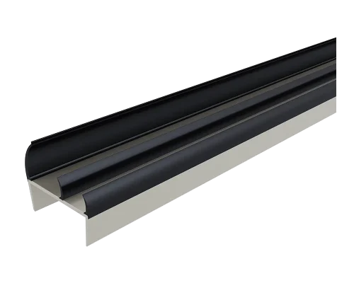 Rigid PVC co-extruded profile pvc rubber 3,2 mt for refrigerated truck