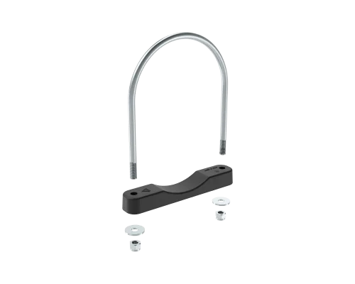 Kit di montaggio staffa tonda singola per portabocchette