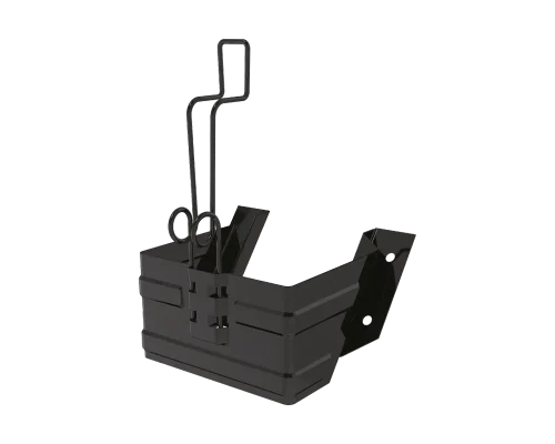 Portacalzatoia verniciato nero