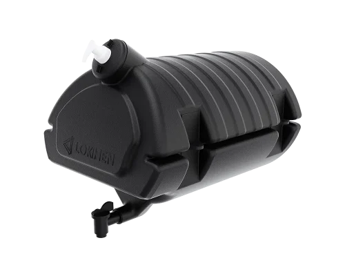 Tanica acqua in plastica 30lt nera