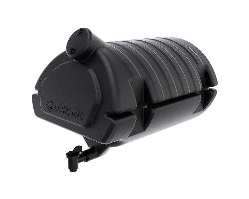 Water tank in black plastic L 30