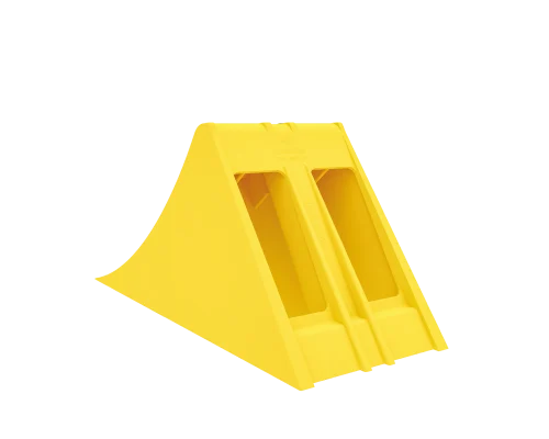 Thermoplastischer Hemmschuh gelb zugelassen 36