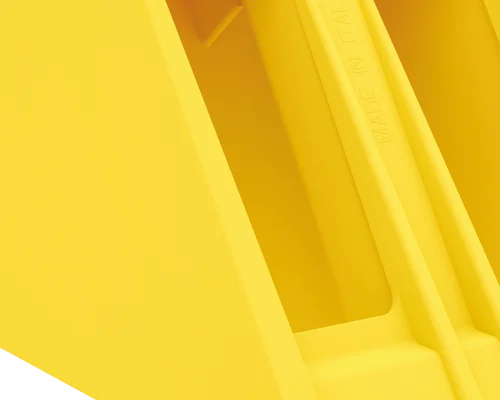 Thermoplastischer Hemmschuh gelb zugelassen 36