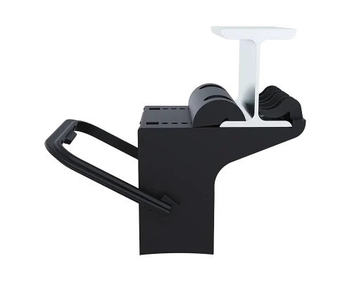 Portacalzatoia in plastica con attacco rapido chassis a 90°