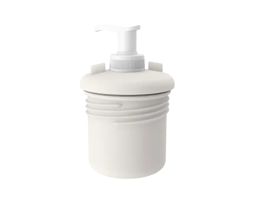 Porta sapone bianco 250 ml per tanica