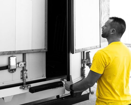 Rigid PVC co-extruded profile pvc rubber 3,2 mt for rear and lateral doors